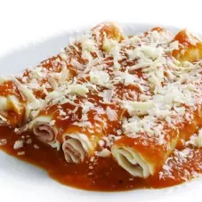 Canelone Recheado com Presunto e Queijo - 500