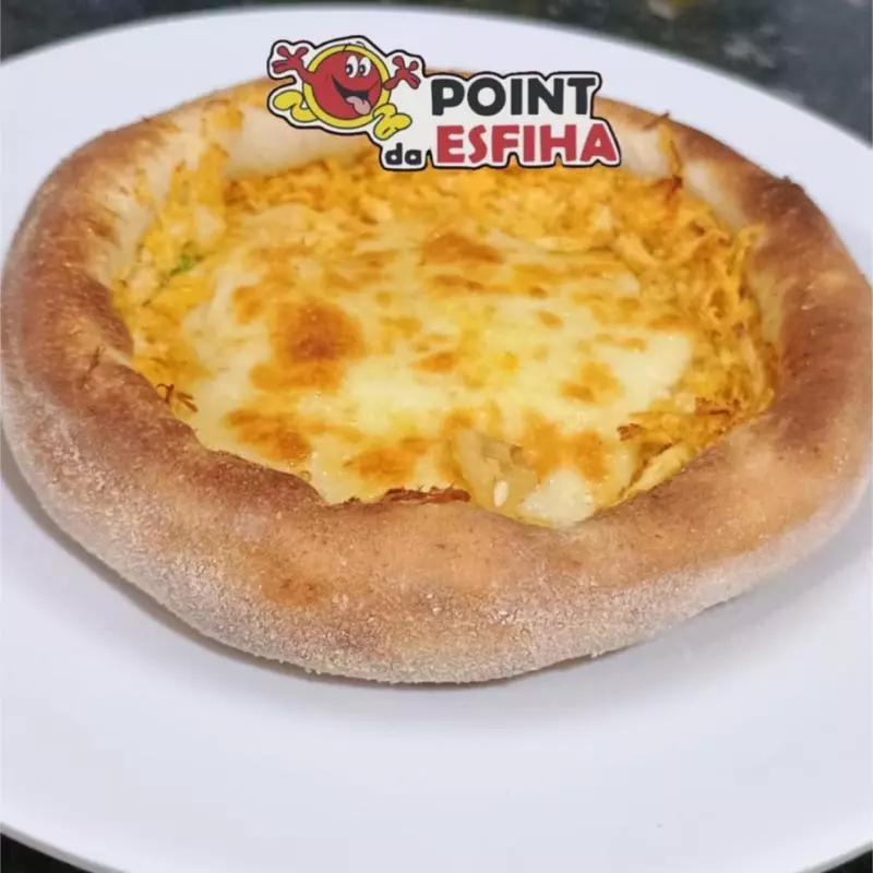 Esfiha de Frango com Queijo