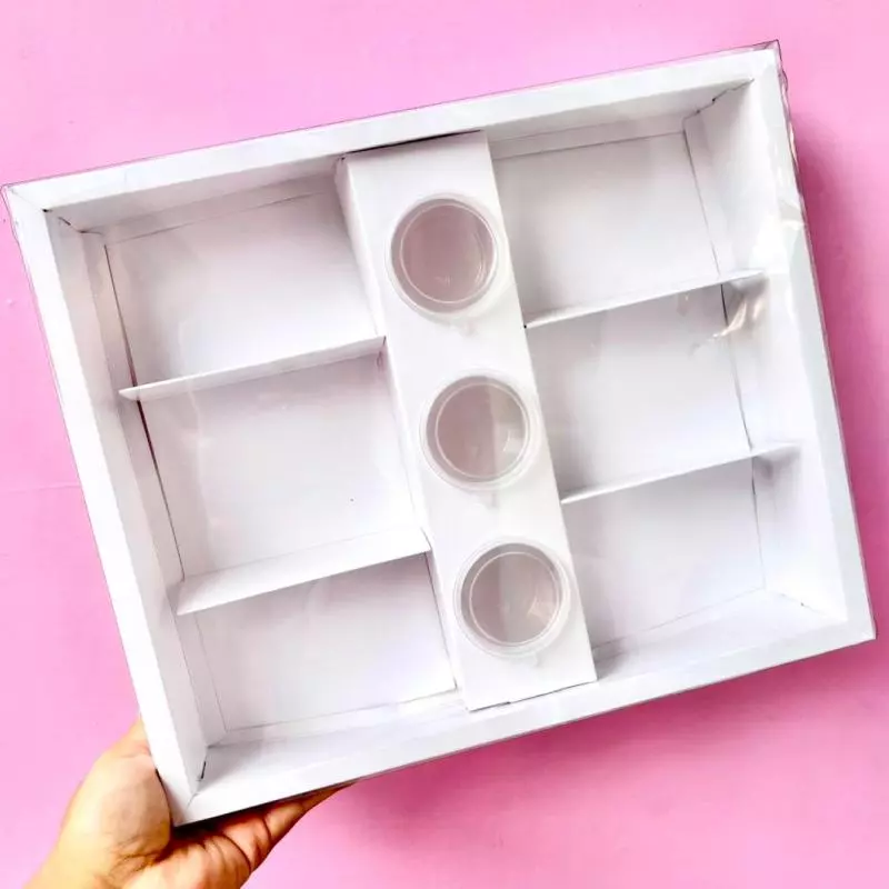 Caja gourmet blanca