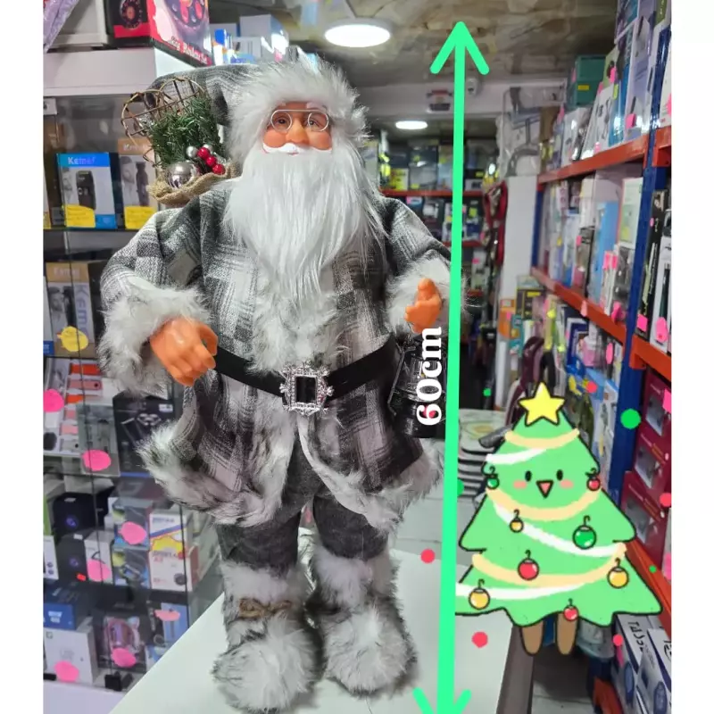 🎄VIEJITO PASCUERO REALISTA 60cm🎄