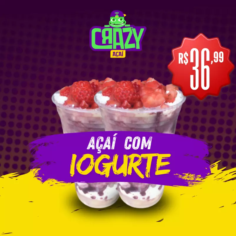 Promo Combo Açaí com Iogurte 500ml