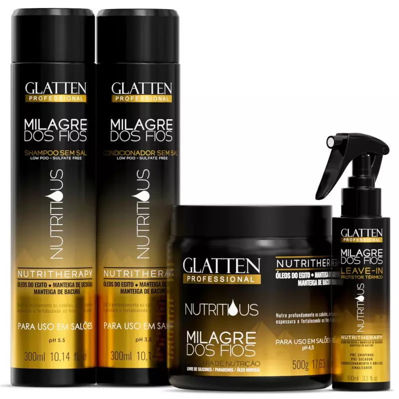 Glatten Kit Milagre dos Fios Nutri