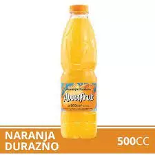agua saborizada de naranja