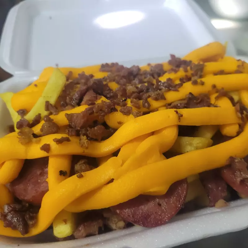 Fritas Com Calabresa E Bacon