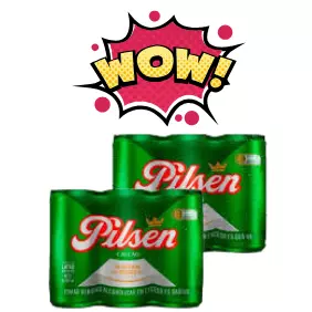 2 six pack Pilsen 269ml