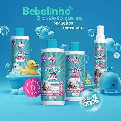 Kit Cabelo e Corpo Algodão Doce Kids(copy)(copy)