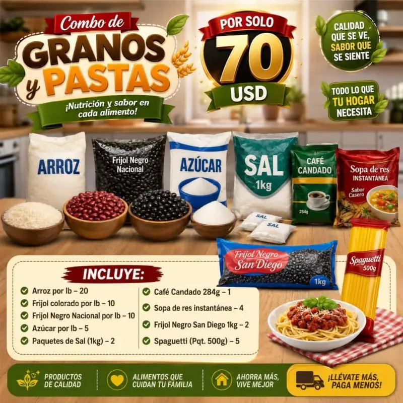 Combo de Granos y Pastas