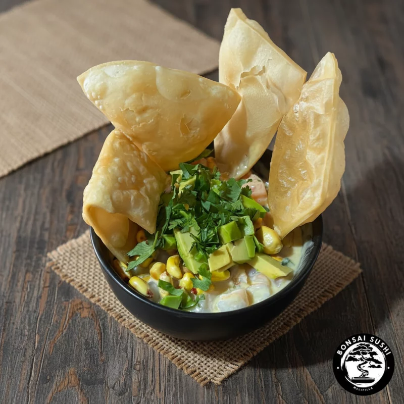 CEVICHE DE SALMON CAMARON