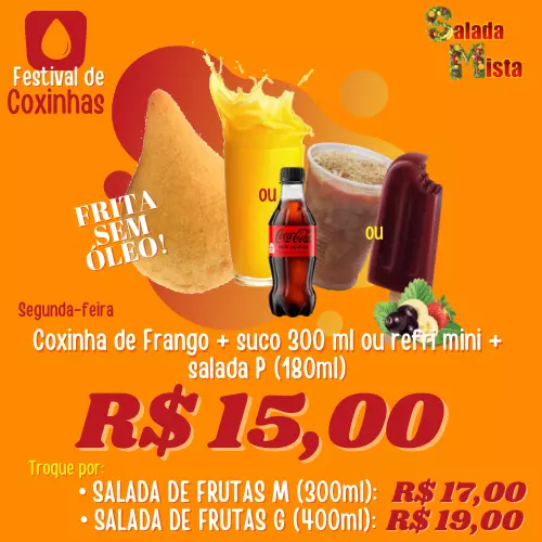 SEGUNDA Coxinha de Frango