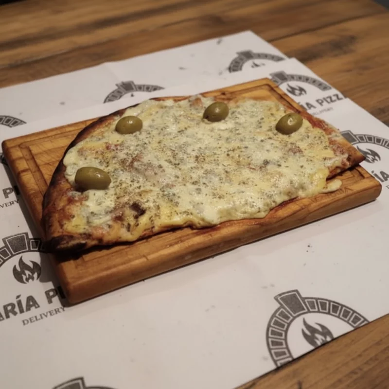 Media Muzzarella a la piedra