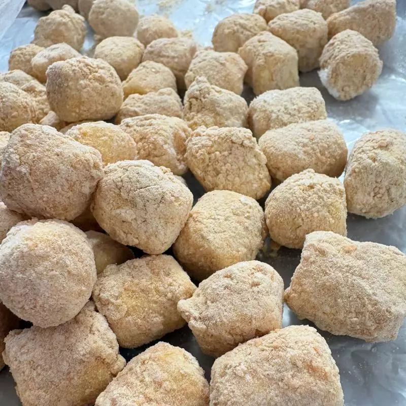 Bolsas de bolitas de queso de 2 Kg