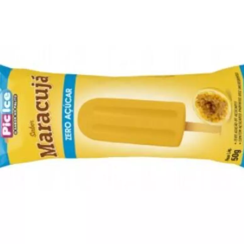 Picolé zero maracujá