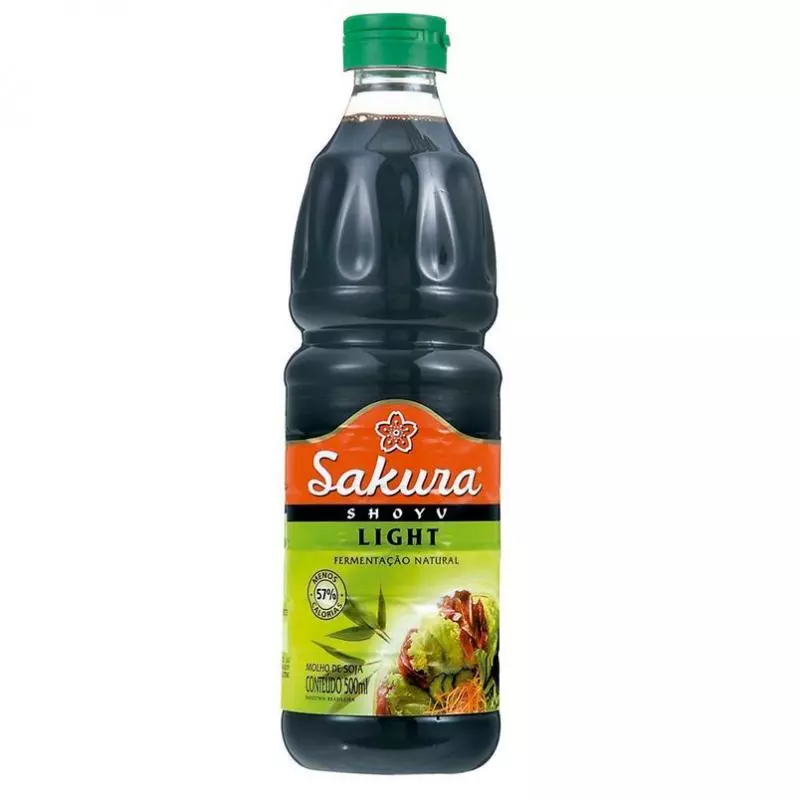 Molho Shoyu Light Sakura 500ml