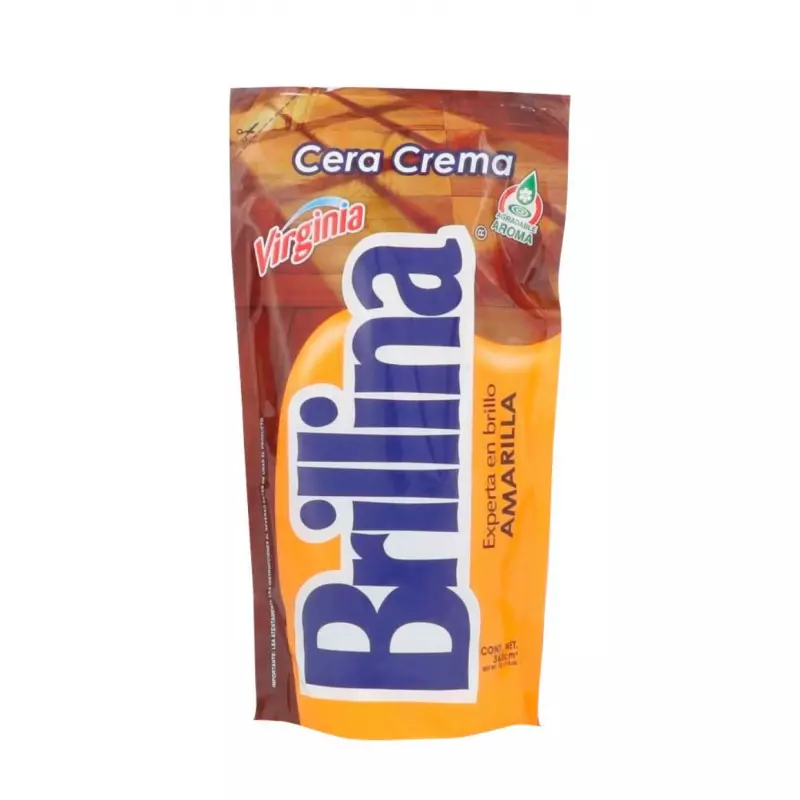Cera crema Brillina Amarilla 340ml