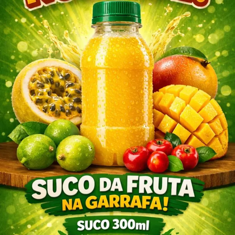 SUCO GARRAFA 300ML