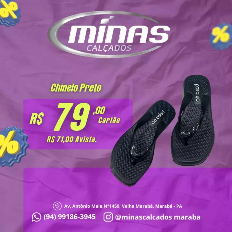 Chinelo Preto RF:8551100