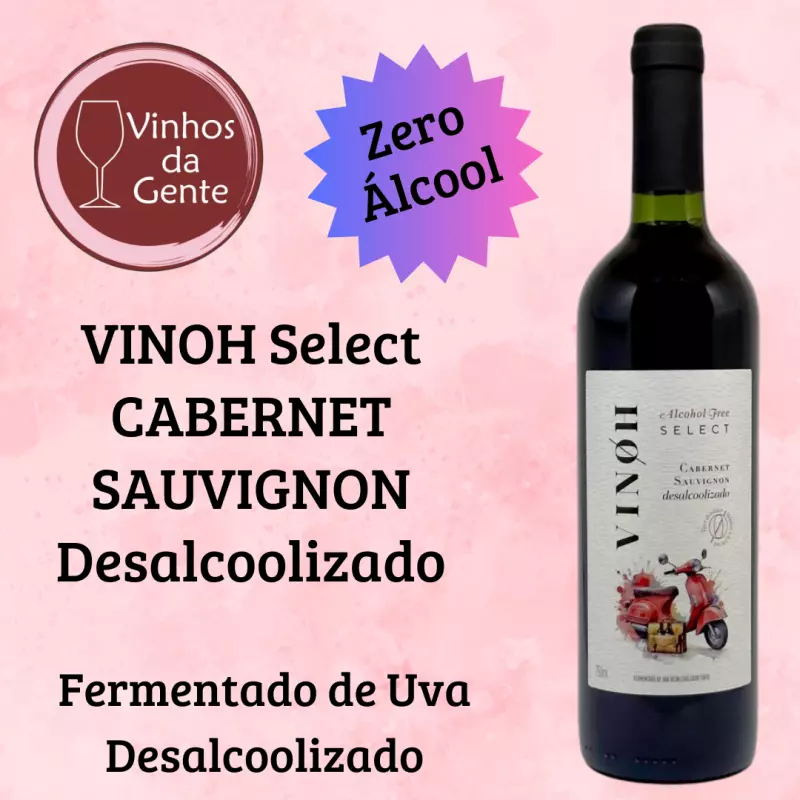 VINOH Select CABERNET - ZERO ÁLCOOL