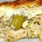 TORTA DE PALMITO C/ BACALHAU