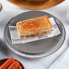 Hot dog. Não é pizza