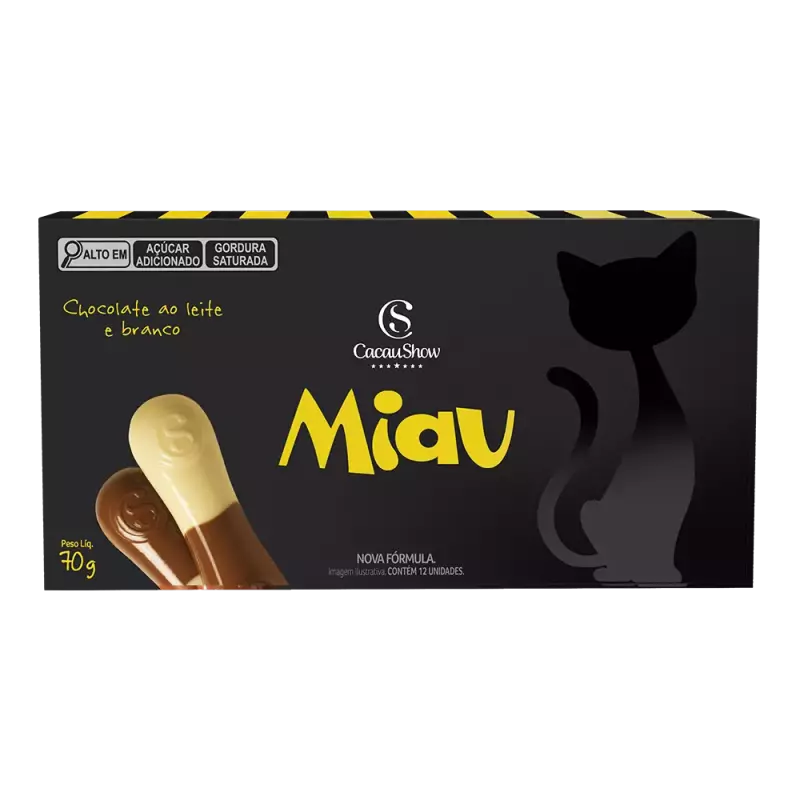 Miau de Chocolate Mezzo 70g