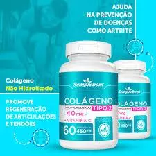 COLAGENO TIPO II + VITAMINA C - 60 CÁPS -