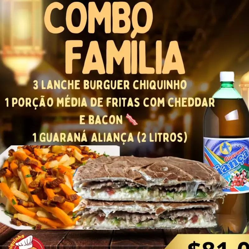 COMBO FAMILIA *1 ALIANÇA 2 LITROS