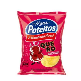 BATATA MR POTEITOS CHURRASCO 45G