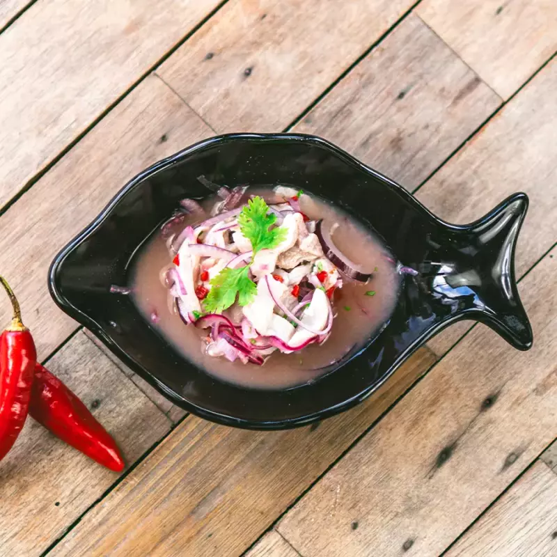 Ceviche peixe branco