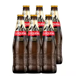 Six pack Cusqueña negra 310ml