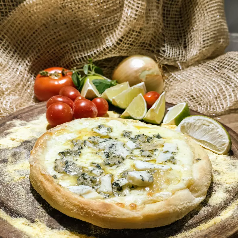 Queijo Gorgonzola com Mussarela