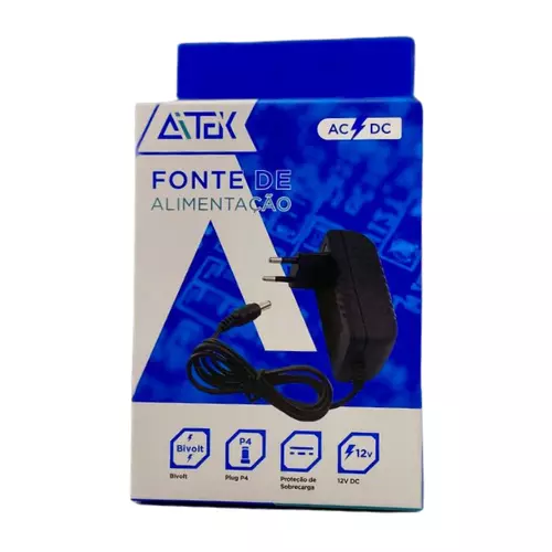 FONTE AITEK 12V 1A BIVOLT LKF-112