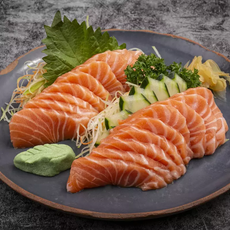 Sashimi salmao ( 20 fatias )