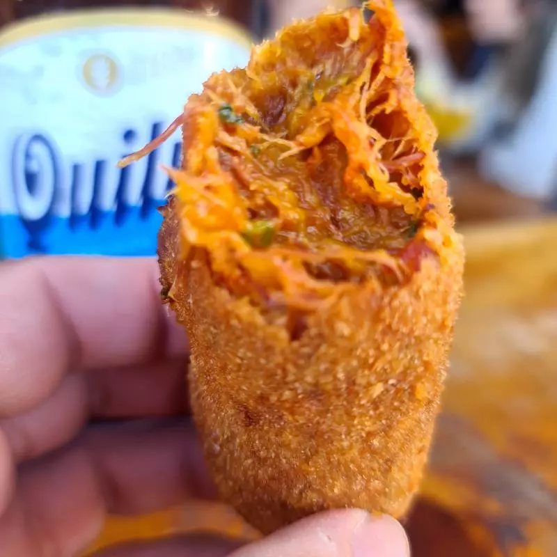 Croqueta de Carne Seca Cremosa
