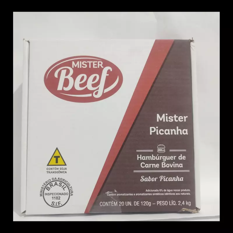 Mister Beef Picanha C/ 20 Unidades