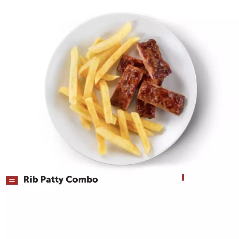Kids Riby patty combo