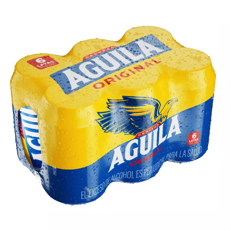 CERVEZA AGUILA LATA X 6 UNID