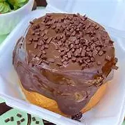 bolo vulcão mini  chocolate