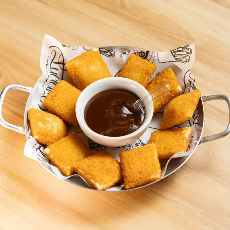 Almofadinha de queijo gouda