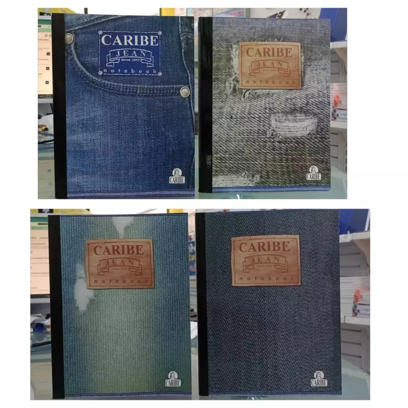 Libreta Empastada Caribe Jeans