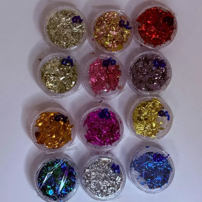 Folha de Ouro Colorida