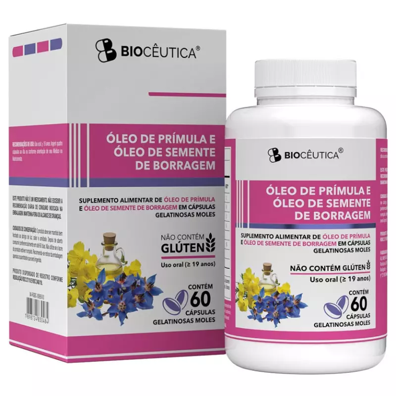 Cápsulas Óleo de Prímula e Barragem