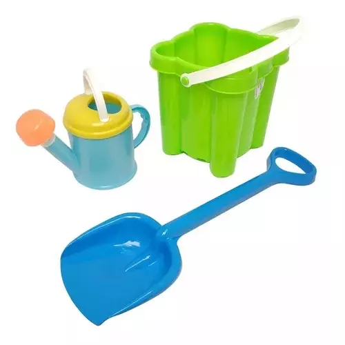 Balde Castillo, Pala y Regadera