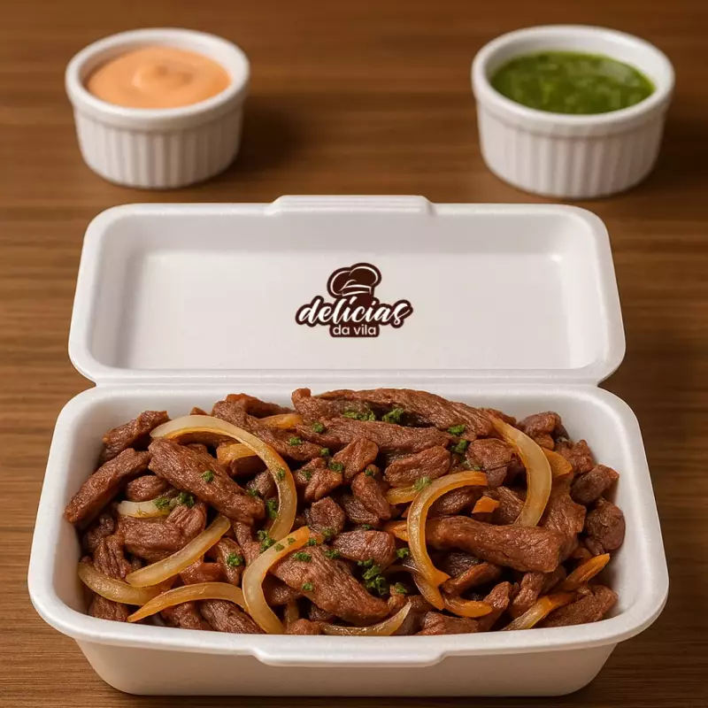 Carne seca frita
