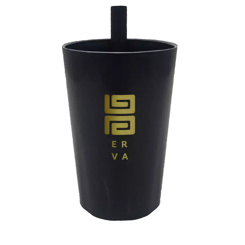 COPO CALDERETA COM CANUDO 350ml