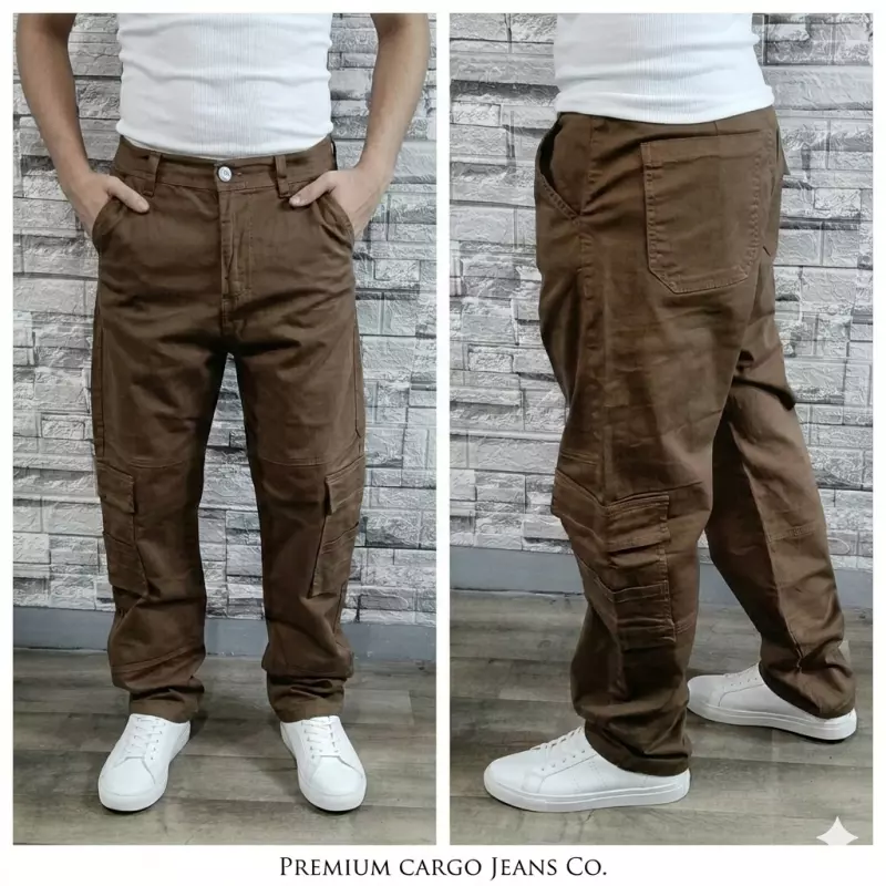 Pantalón Cargo Drill Premium Tech