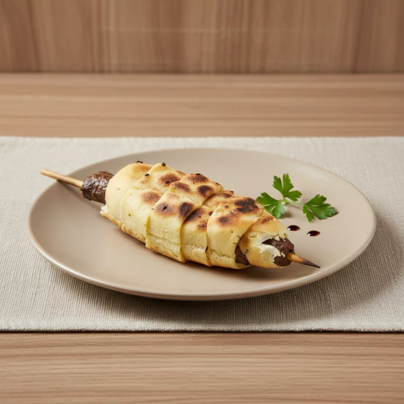 Kafta no Pão de Alho