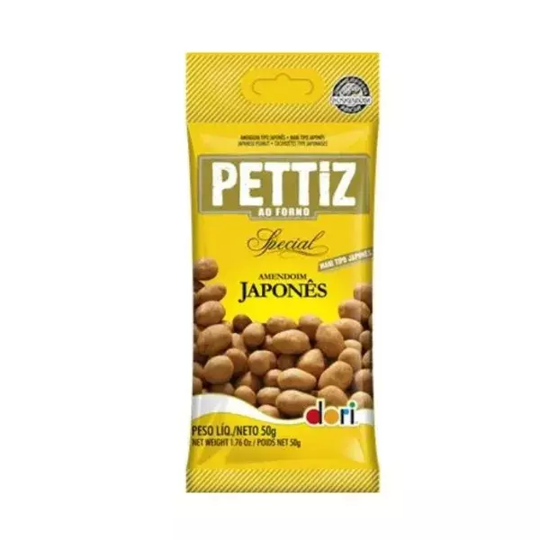 PETTIZ AMENDOIM JAPONES 50G