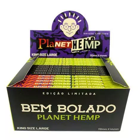 BEM BOLADO PLANET HEMP KING SIZE