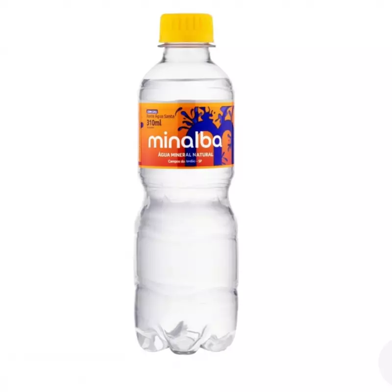 Água Minalba  com gás 510Ml