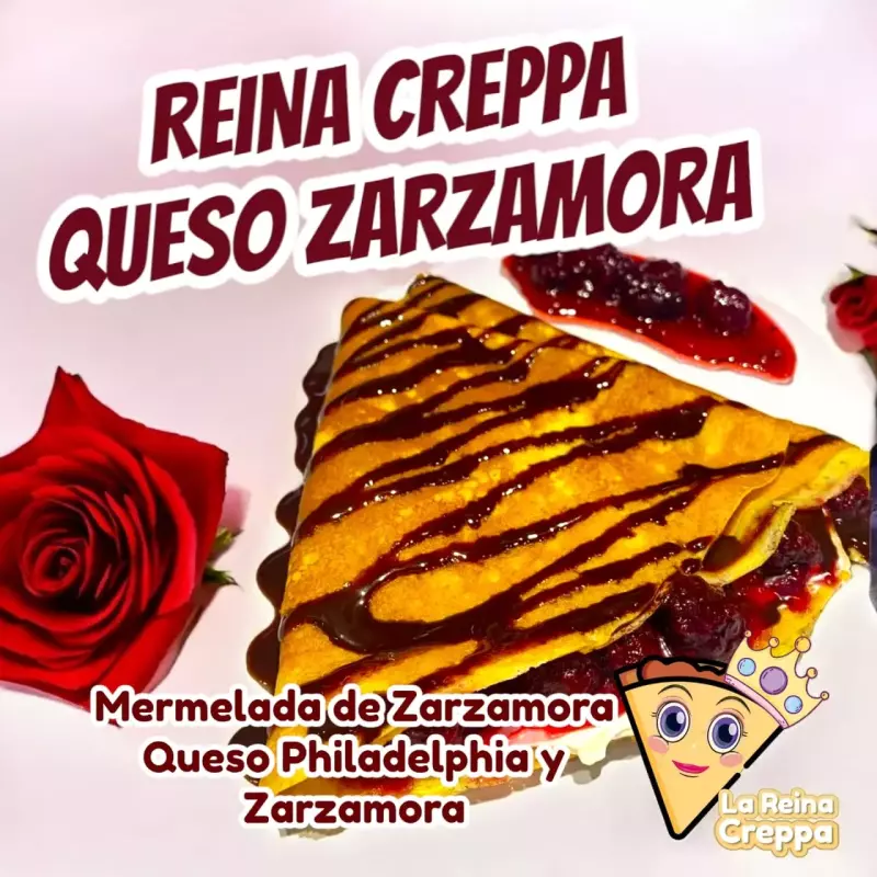 Reina Creppa Queso Zarzamora